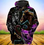 Moletom com capuz estampado masculino casual fashion. Conforto e estilo para o dia a dia. Ideal para um visual moderno e descontraído. — foto 2