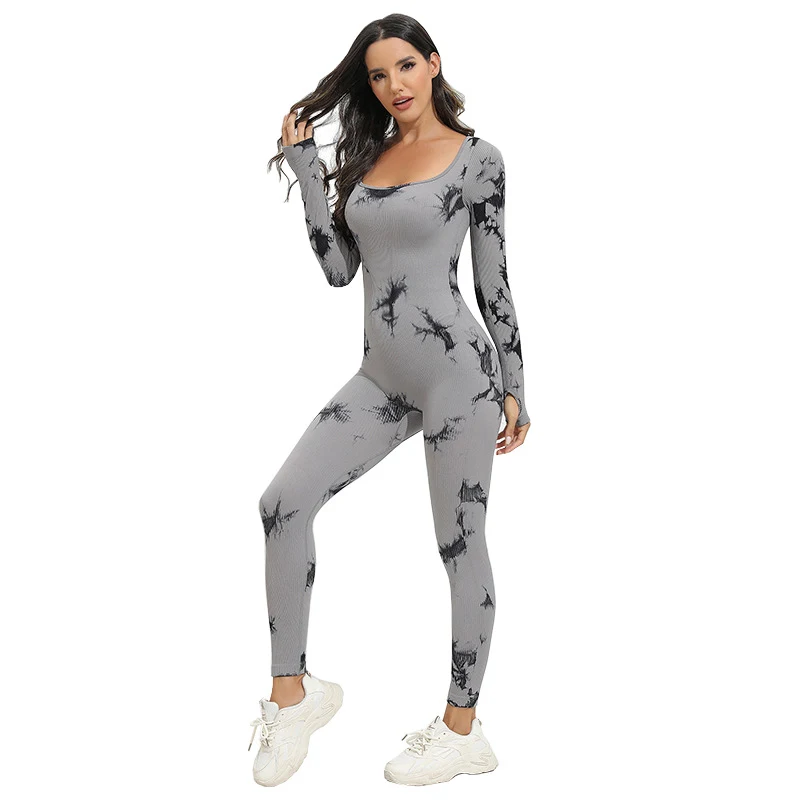 Title 11, Neuer, langärmliger, nahtloser Sport-Yoga-Body ...
