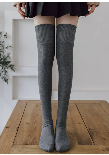 Title 6, Extended Thickened Fleece-lined Warm Thick Socks