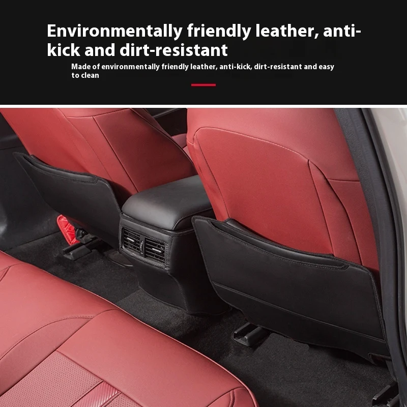 Anti Kick Pad for Rear Seat Air Outlets of Automobiles Protects from Scuffs and Dirt Easy Installation Preserves Vehicle — photo 5