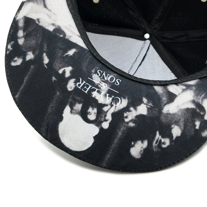 Title 4, New Baseball Cap for Couples, Spring Palm Embro...