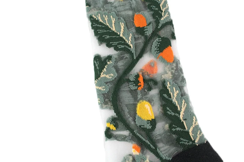 Title 33, Thin Mid Tube Fashion Style Flower Forest Glass...
