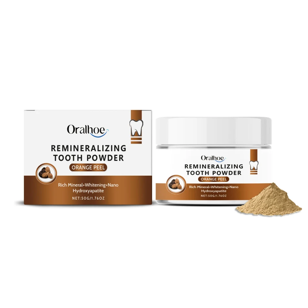 Pó dental de limpeza com carvão de bambu remove manchas, clareia os dentes e promove um hálito fresco. Cuide da saúde bucal! — foto 2