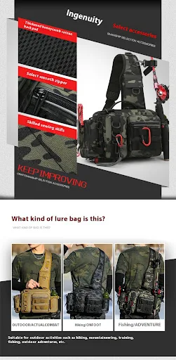 Title 5, Lure Special Multi functional Waterproof Outdoo...