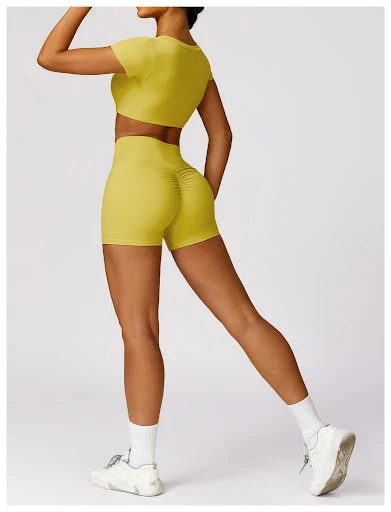 Title 4, Dames effen kleur yoga set, sneldrogend, ideaal...