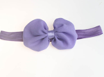 Faixa de Cabelo Infantil com Laço de Chiffon Estilo Europeu e Americano, Ideal para Bebês e Crianças, Confortável e Charmosa. — foto 14