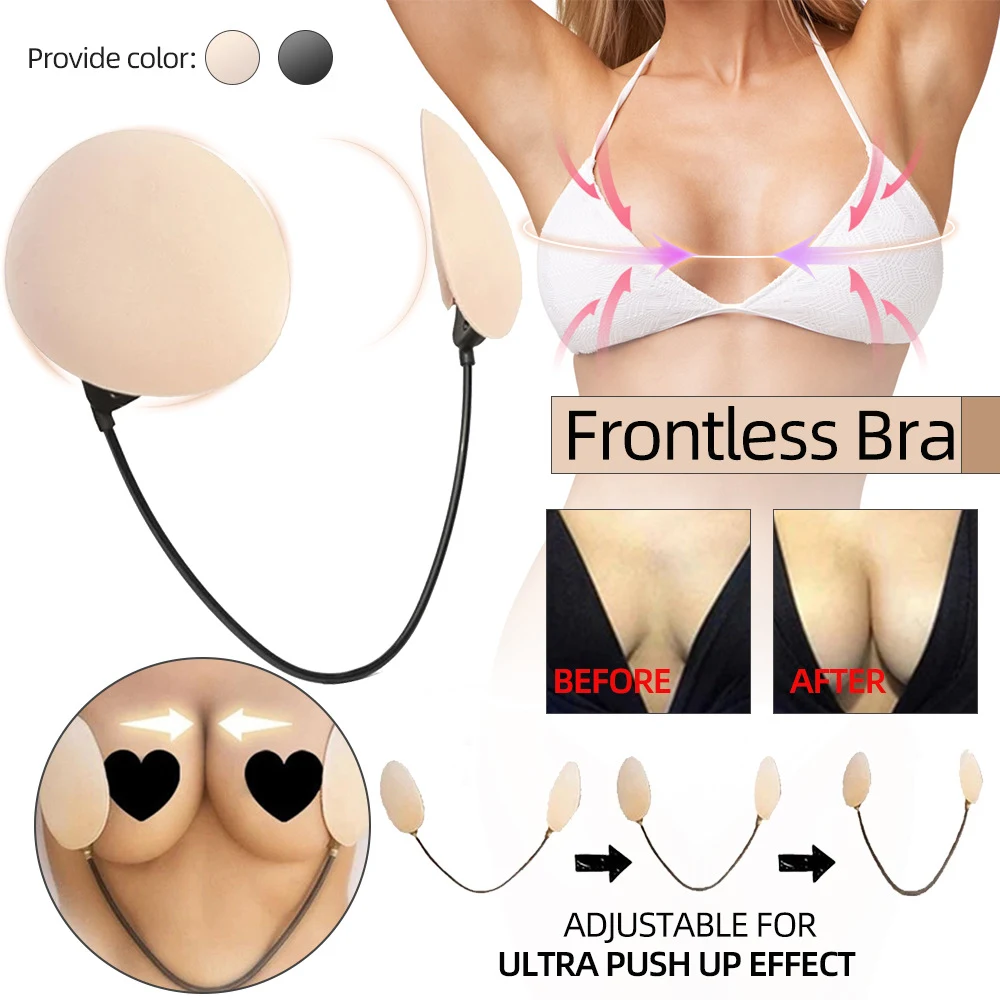 Silicone Solid Anti-bumps Adjustable Beauty-shaped Breast Paste provides a smooth silhouette, comfort, and discreet supp — photo 4