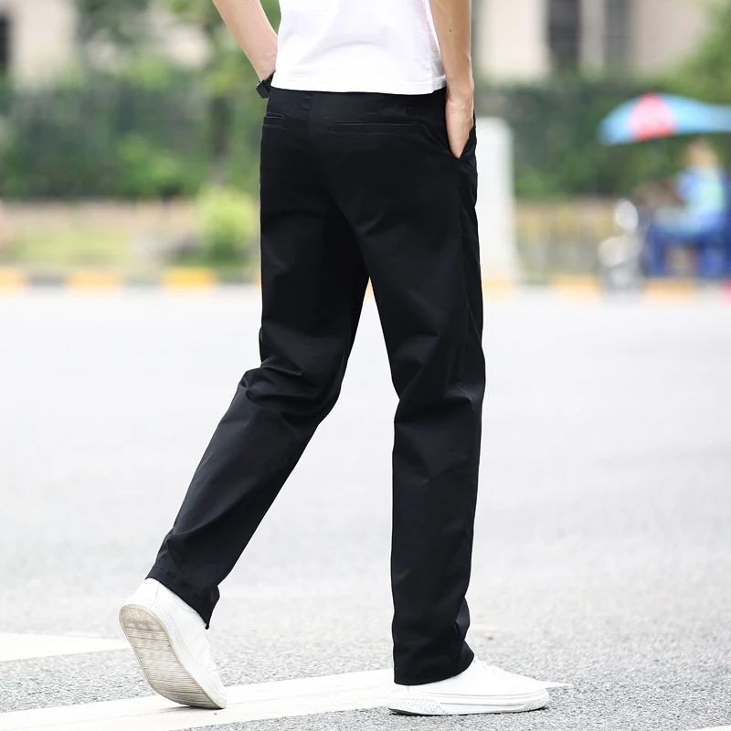 Spring and Autumn Loose Men's Pants Straight Suit Pants All-match. Comfortable and versatile trousers suitable for any o — photo 3