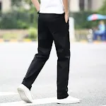 Spring and Autumn Loose Men's Pants Straight Suit Pants All-match. Comfortable and versatile trousers suitable for any o — photo 3