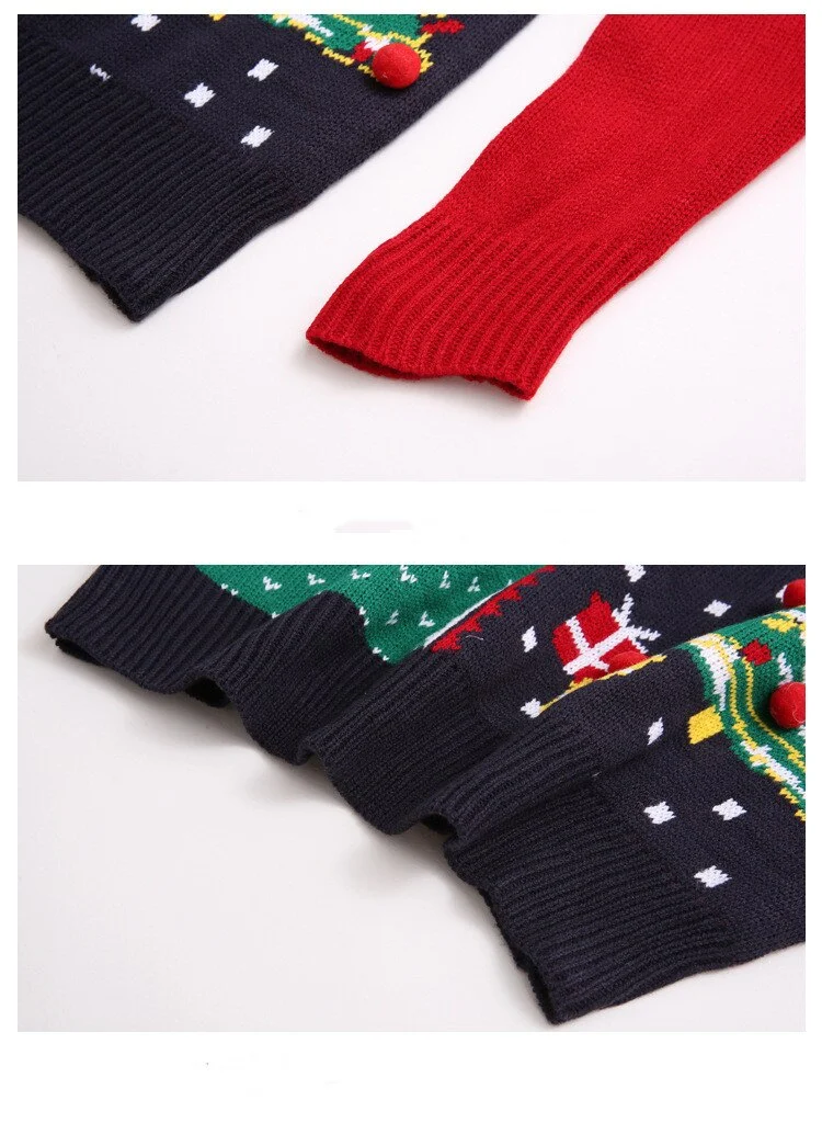 Title 9, Nuevo Prendas de punto de Navidad con copos de ...