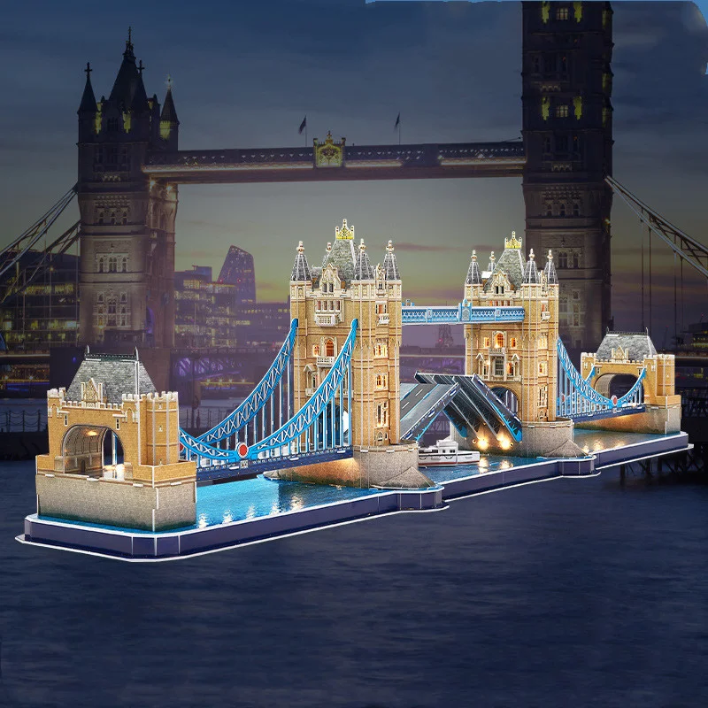 Brinquedo Modelo 3D Montável de Igreja e Barco para Construir e Exibir, Estimulando a Criatividade e Coordenação Motora. — foto 4