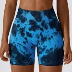 Naadloze yoga sportshorts met heupverhoging, goede kwaliteit, ideaal voor fitness en sporten met comfort. — foto 15