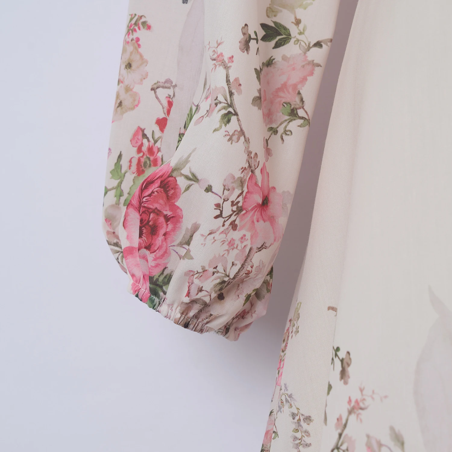 Title 14, Spring And Summer V-neck Lantern Sleeve Positio...