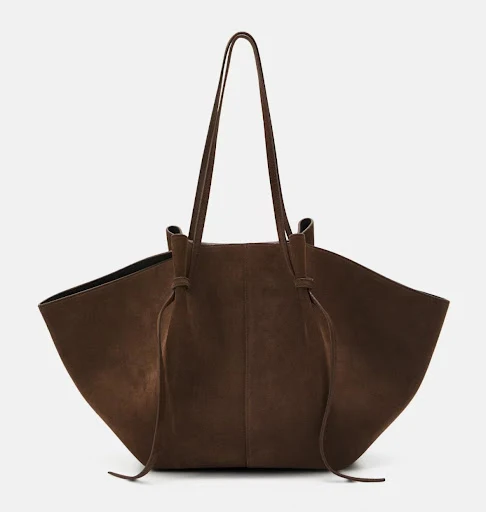 Title 4, Womens Shoulder Bag Suede Frosted Large Capaci...