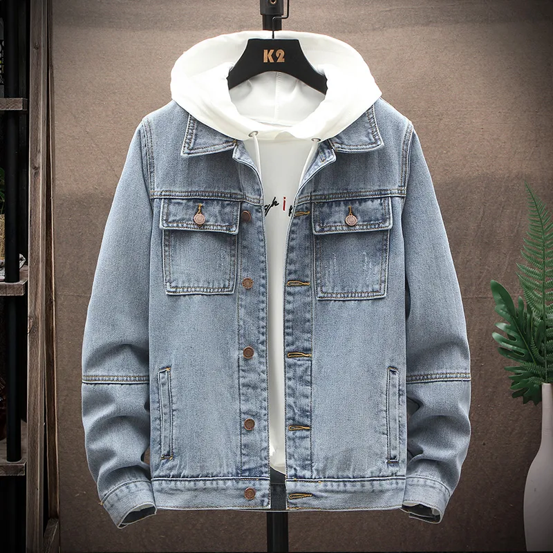 Giacca di jeans sciolta — foto 4
