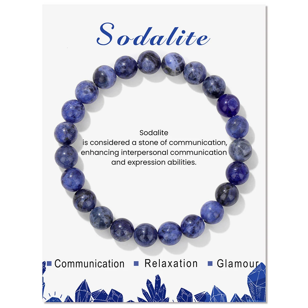 Pulseira elástica artesanal de pedra natural, simples e elegante. Ideal para uso diário, confortável e com toque natural e sofisticado. — foto 16