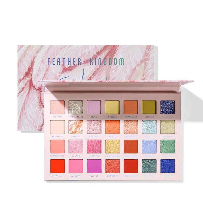 Matte Glitter Pearlescent Net Red Eyeshadow Palette for stunning eye looks. Create long-lasting, shimmering effects with — photo 5