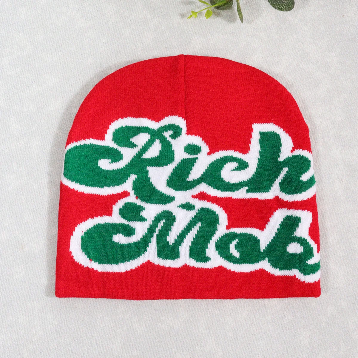 Knitted Hat English Letter Wool Autumn And Winter Warm, a cozy and stylish accessory to keep your head warm during cold — photo 19