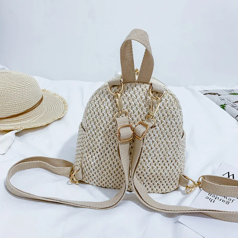 Title 2, Mini Mochila de Palha Estilo Étnico com Tassel ...