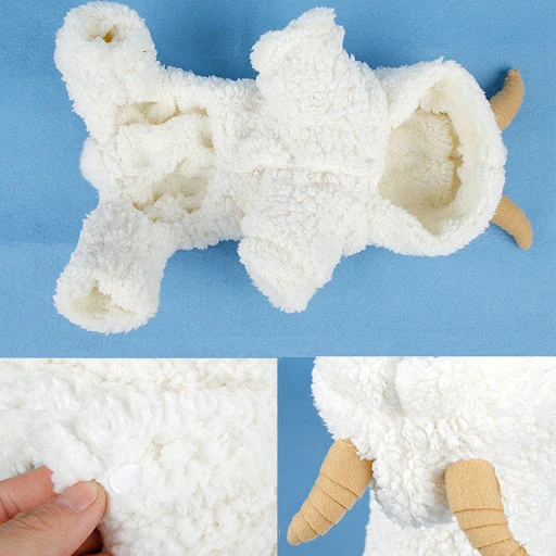 Title 6, Velvet Warm Pet Small Dog Teddy Clothes Cozy Wi...