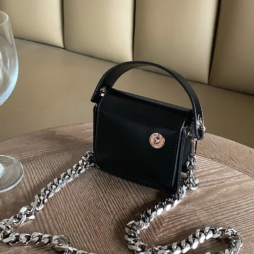 Title 5, Bolsa feminina mensageiro PU casual com design ...