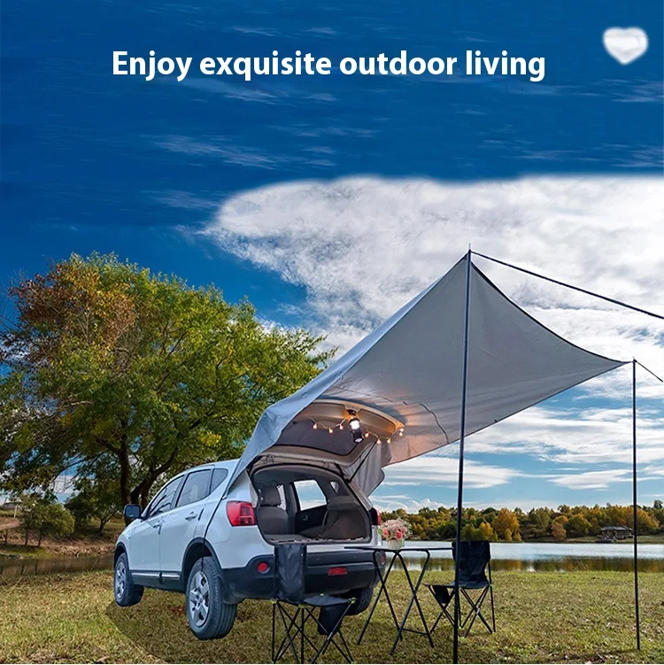 Car Trunk Canopy Camping Tent. Easy camping with shade and sun/rain protection. Perfect for outdoor adventures, providin — photo 8
