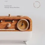 Retro Ambience Light Portable Alarm Clock Speaker for a stylish wake up. Enjoy vintage sound and light, creating the per — photo 4