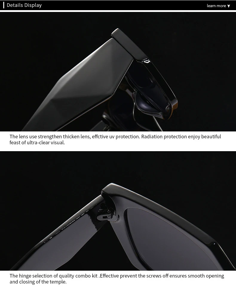 Title 11, Fashion Plastic Eyewear Style Polygon