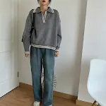 Fashion Personalized Sweater For Women Design your own unique and stylish sweater. Create a cozy and fashionable look wi — photo 12