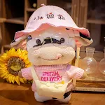 Pure pink hat