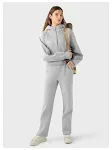 Damen Hoodie mit halbem Reißverschluss, kurz, lässig, locker, All-Match Sportoberteil für Herbst und Winter - vielseitig einsetzbar — foto 25