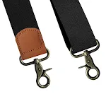 Elastic X-type Suit Pants Suspenders with Bronze Hook Buckle Strap Clip, offering a secure and stylish fit for formal we — photo 2
