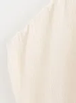 Top de hilo de algodón fino con flores convexas para mujer, ligero y transpirable, perfecto para el verano. Comodidad y estilo. — foto 3
