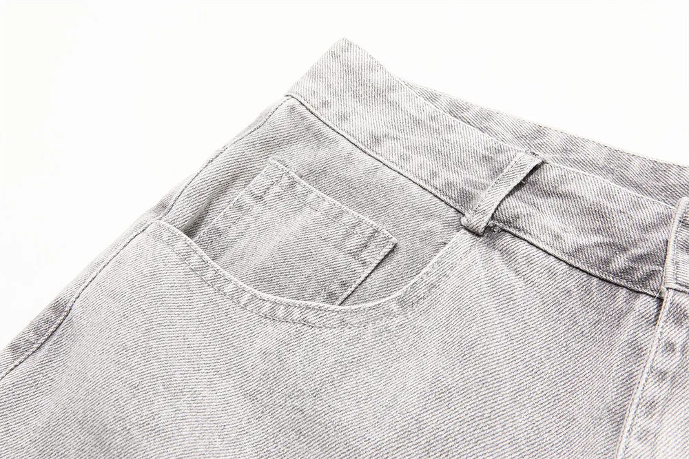 Men's Casual Wide Leg Five Points Straight-leg Pants, offering comfort and a relaxed fit for everyday wear and casual st — photo 7