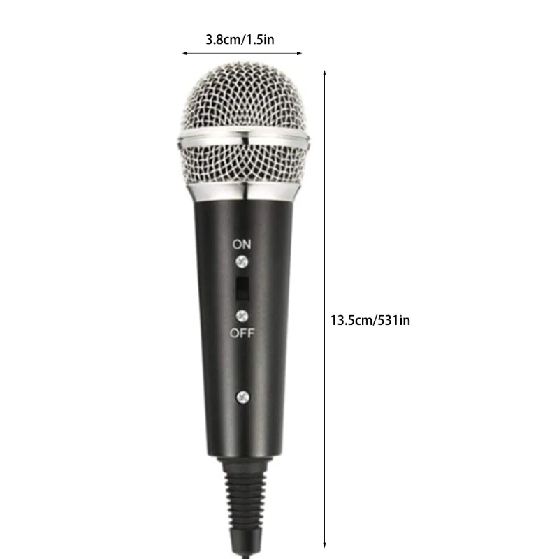 Title 2, Plug and Play Condenser Microphone for crystal-...