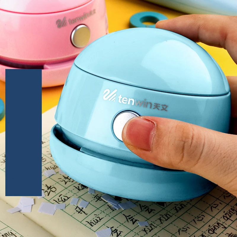 Electric pencil sharpener, eraser and table vacuum cleaner for students. Perfect for school and office supplies. Keeps y — photo 1