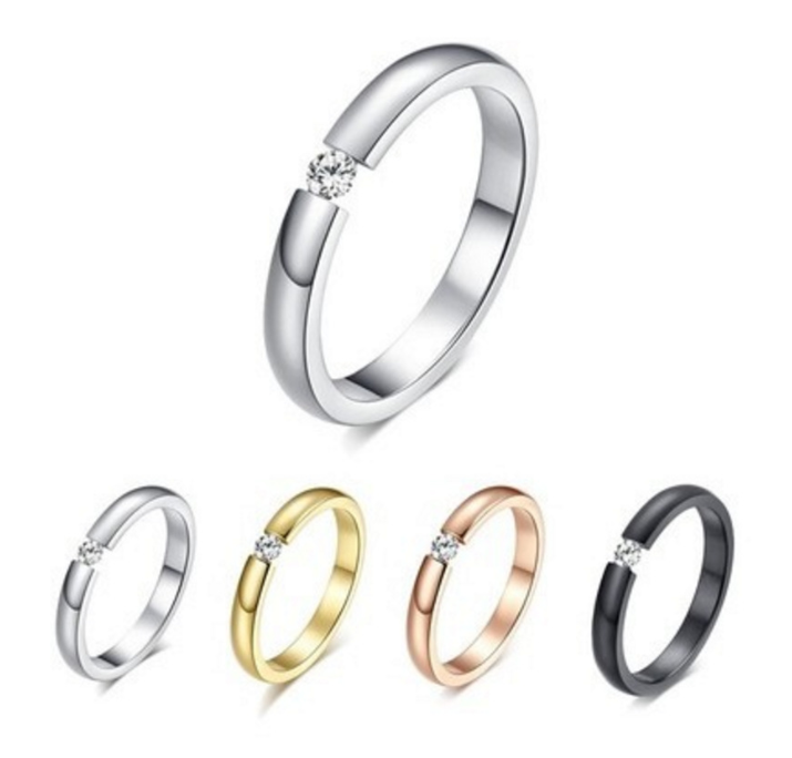 Einzelner Diamantring für unvergessliche Anlässe. Ein zeitloses Solitärring, ideal als Verlobungsring oder als luxuriöses Geschenk. — foto 10