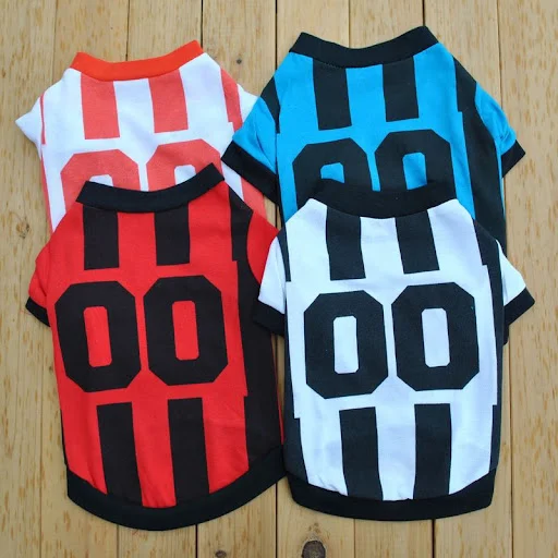 Title 2, Pet Clothing Puppy Clothes Classic Jersey Keep ...