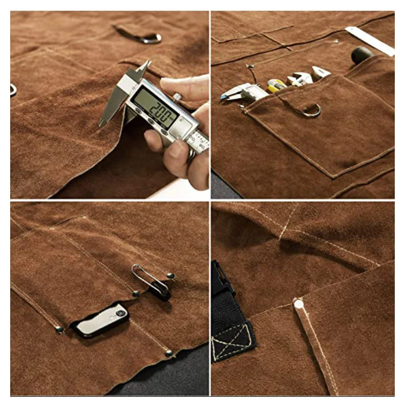 Versatile Work Apron for Woodworking Electrician Floral Work Clothes Baking and Barbecue. Durable, comfortable, and styl — photo 9