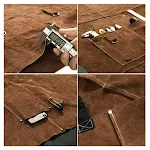 Versatile Work Apron for Woodworking Electrician Floral Work Clothes Baking and Barbecue. Durable, comfortable, and styl — photo 9