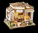 Suporte de livro pop-up estilo antigo Modelo de casa DIY Enfeites artísticos para uma exibição elegante e funcional em casa. — foto 4