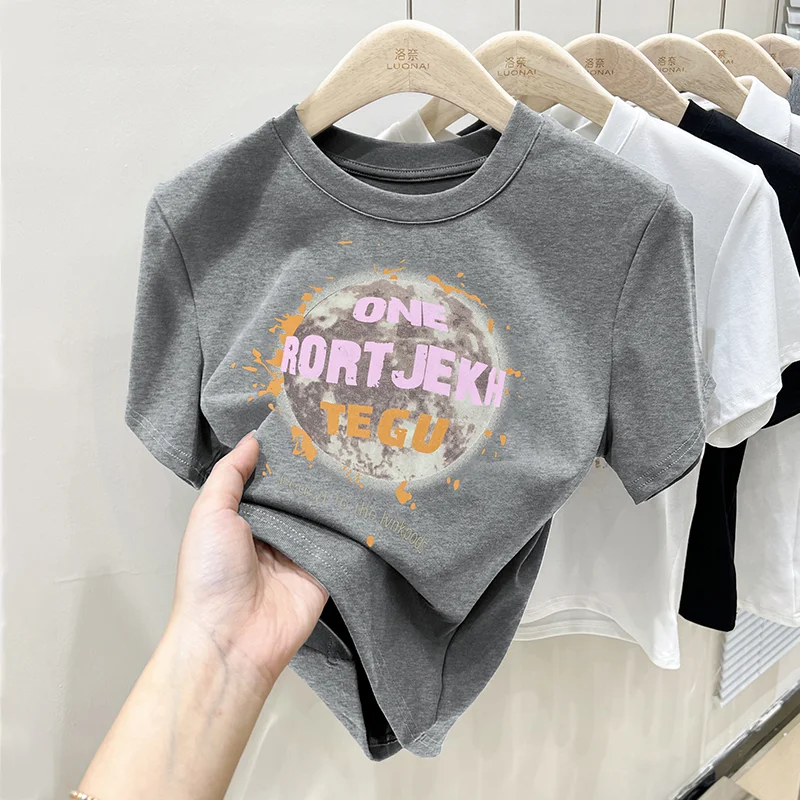Title 3, Womens Printed Short-sleeved T-shirt