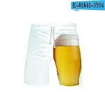 Men's Fashionable Simple 3D Color Printing Breathable Shorts offer comfort and style for everyday wear, keeping you cool — photo 3