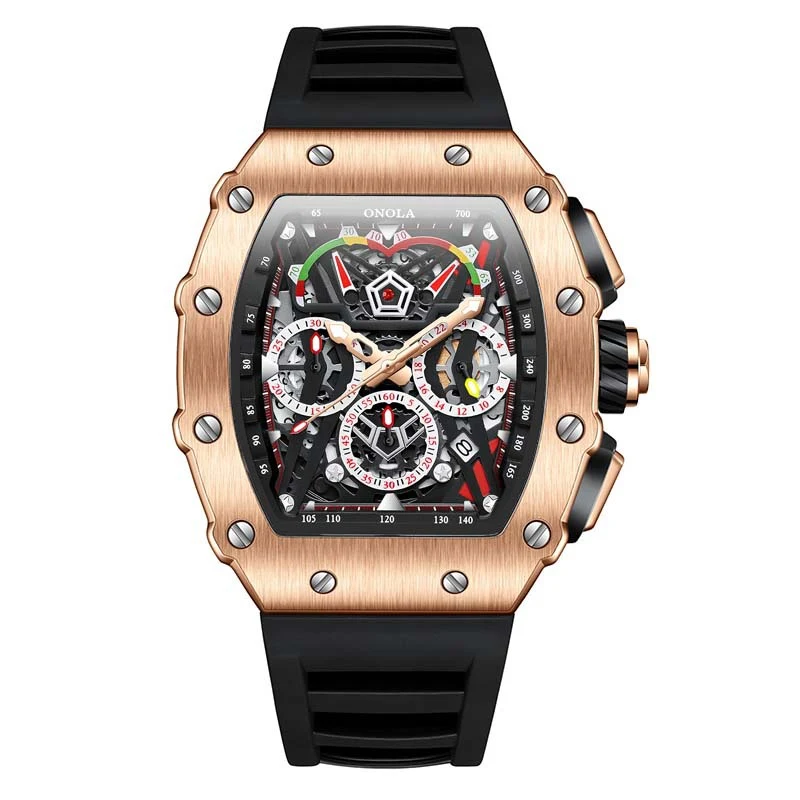 Relógio Mecânico Automático Masculino Elegante e Versátil Perfeito para qualquer ocasião, combina estilo atemporal com funcionalidade precisa. — foto 14