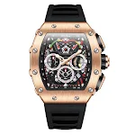 Relógio Mecânico Automático Masculino Elegante e Versátil Perfeito para qualquer ocasião, combina estilo atemporal com funcionalidade precisa. — foto 14