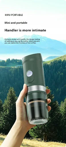 Title 5, Portable Capsule Coffee Machine 3-in-1 Travel E...