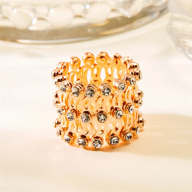 Anel Retrátil Conversível em Pulseira Ajustável Joia 2 em 1 Design Inovador e Funcional Perfeito Para Expressar Seu Estilo Único. — foto 7