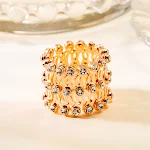 Anel Retrátil Conversível em Pulseira Ajustável Joia 2 em 1 Design Inovador e Funcional Perfeito Para Expressar Seu Estilo Único. — foto 7
