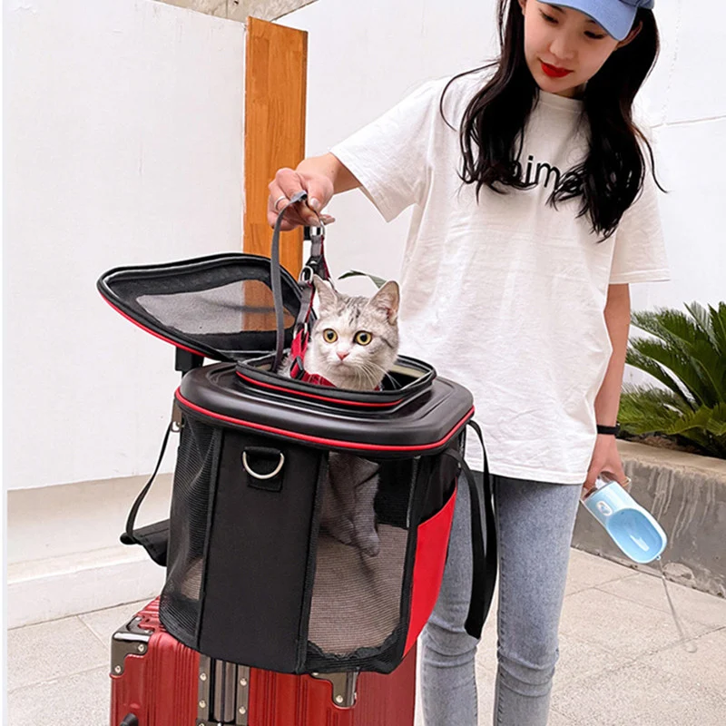 Title 2, Cat Carrier Portable Pet Carrier Backpack Car S...