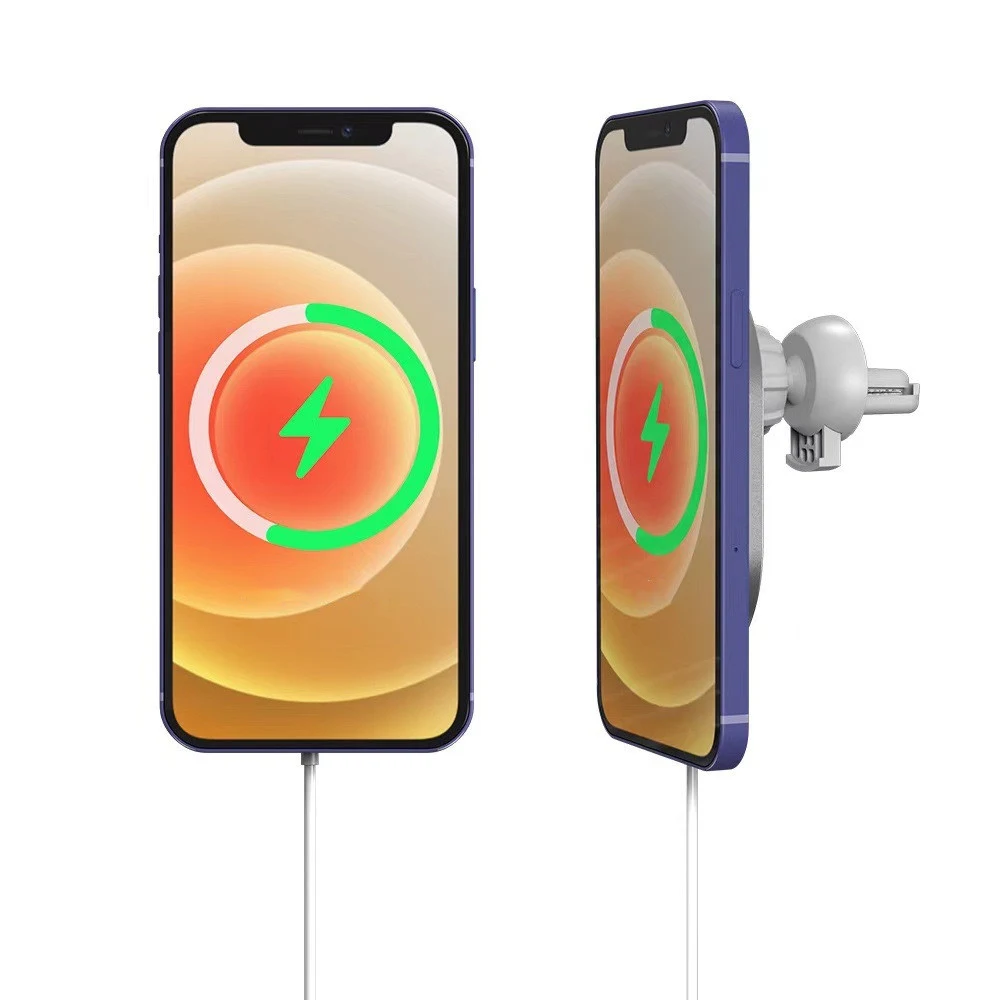 Title 2, 15W Wireless Charging Mobile Phone Bracket. Con...